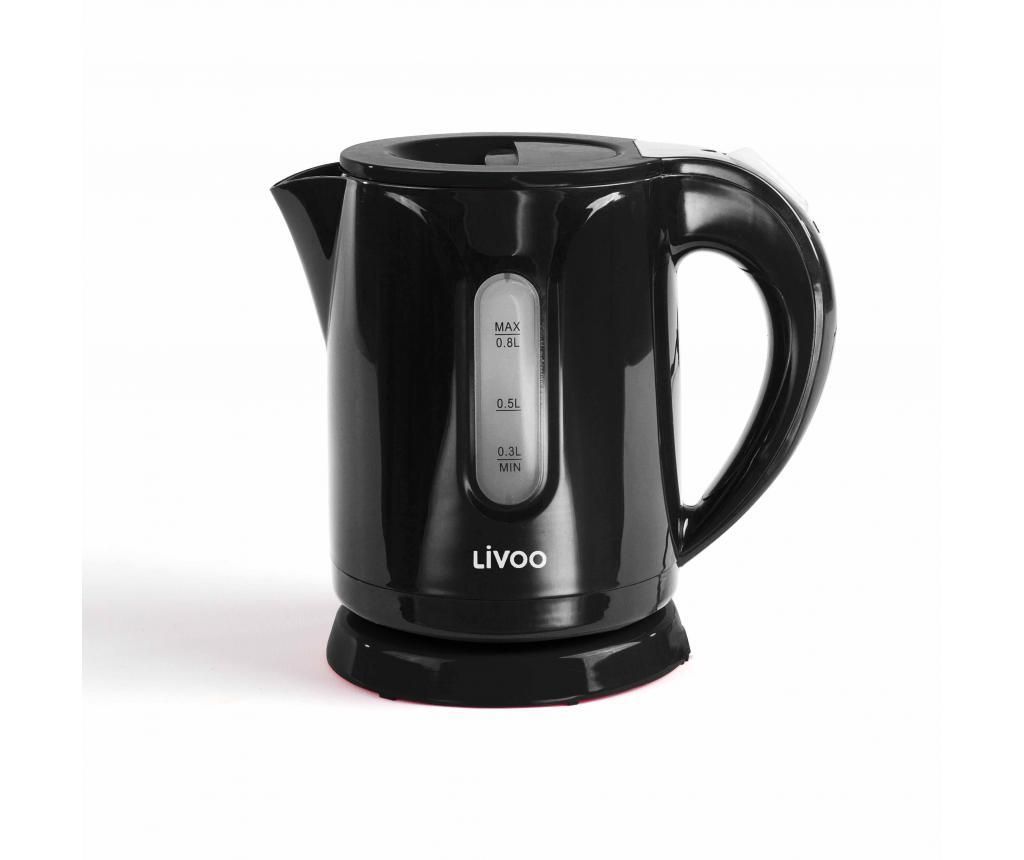 Ceainic electric Livoo, plastic, negru – LIVOO, Negru LIVOO imagine 2022