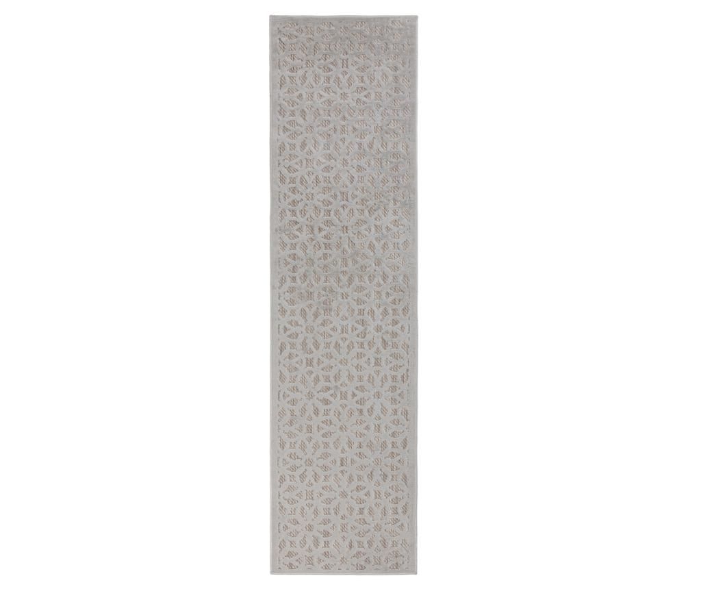Covor Argento Silver 60×230 cm – Flair Rugs, Gri & Argintiu Flair Rugs