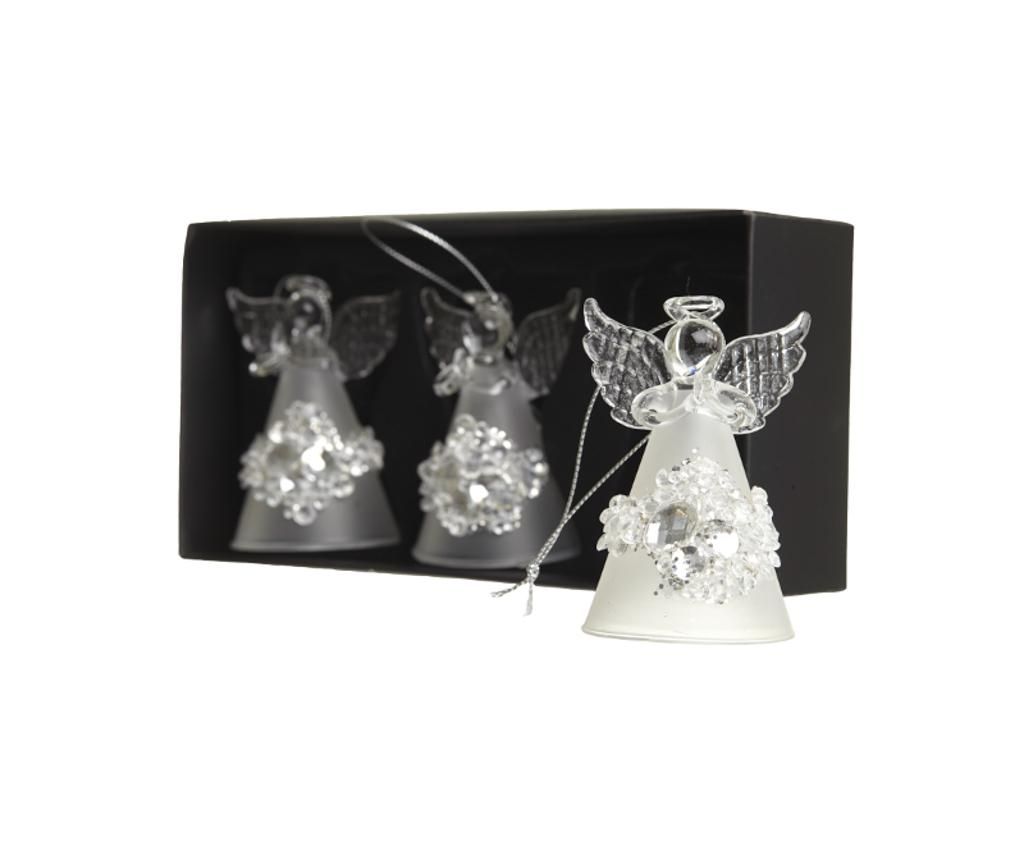 Set 3 decoratiuni suspendabile Angel