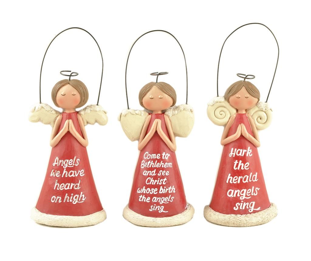 Set 3 decoratiuni suspendabile Set Of 3 Angel