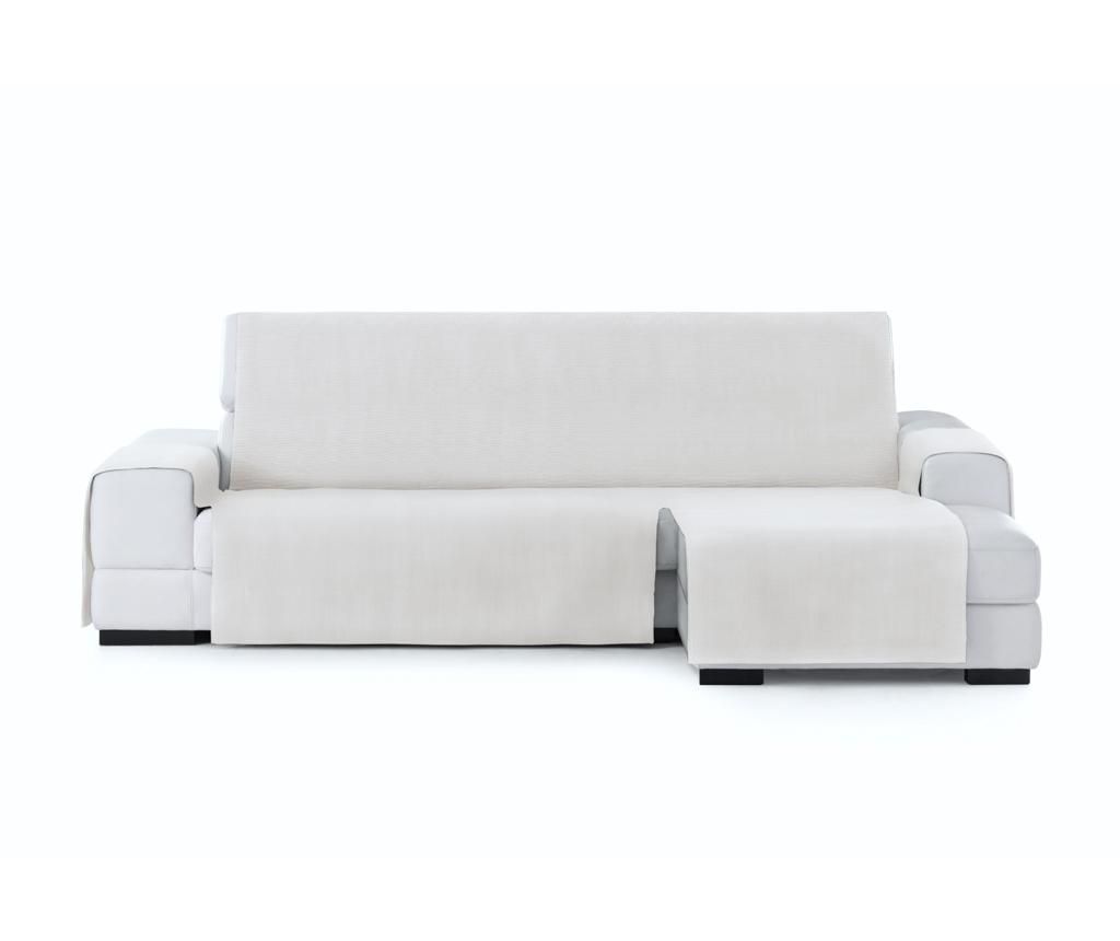 Husa pentru coltar dreapta Levante White 240x95x150 cm - Eysa, Alb