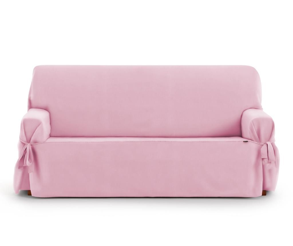 Husa pentru canapea cu 3 locuri Levante Pink 80x170 cm