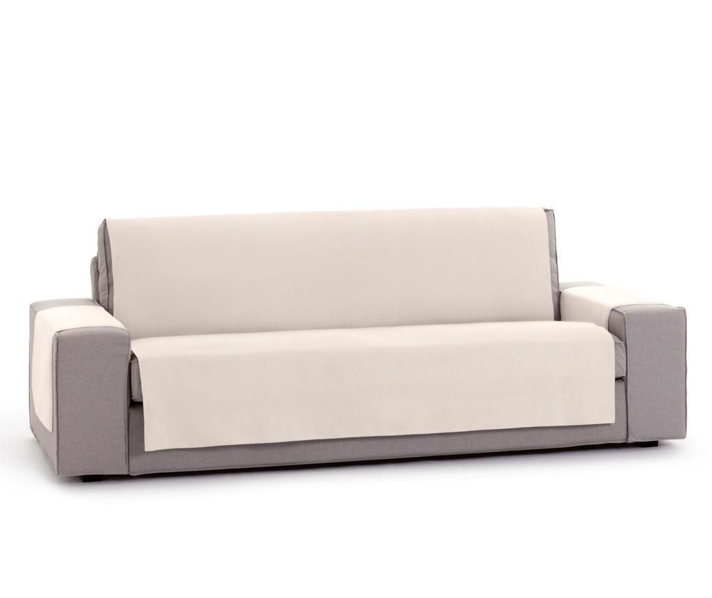 Husa pentru canapea cu 4 locuri Eysa, Levante Cream, bumbac, poliester, 190x95x220 cm – Eysa, Crem Eysa imagine 2022