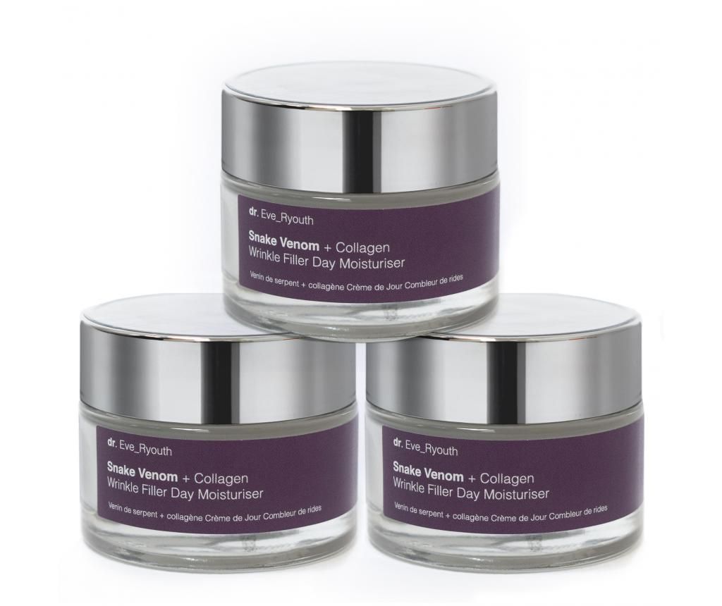 Set 3 creme pentru fata Pro-Wrinkle Filler Day 50 ml - dr. Eve_Ryouth