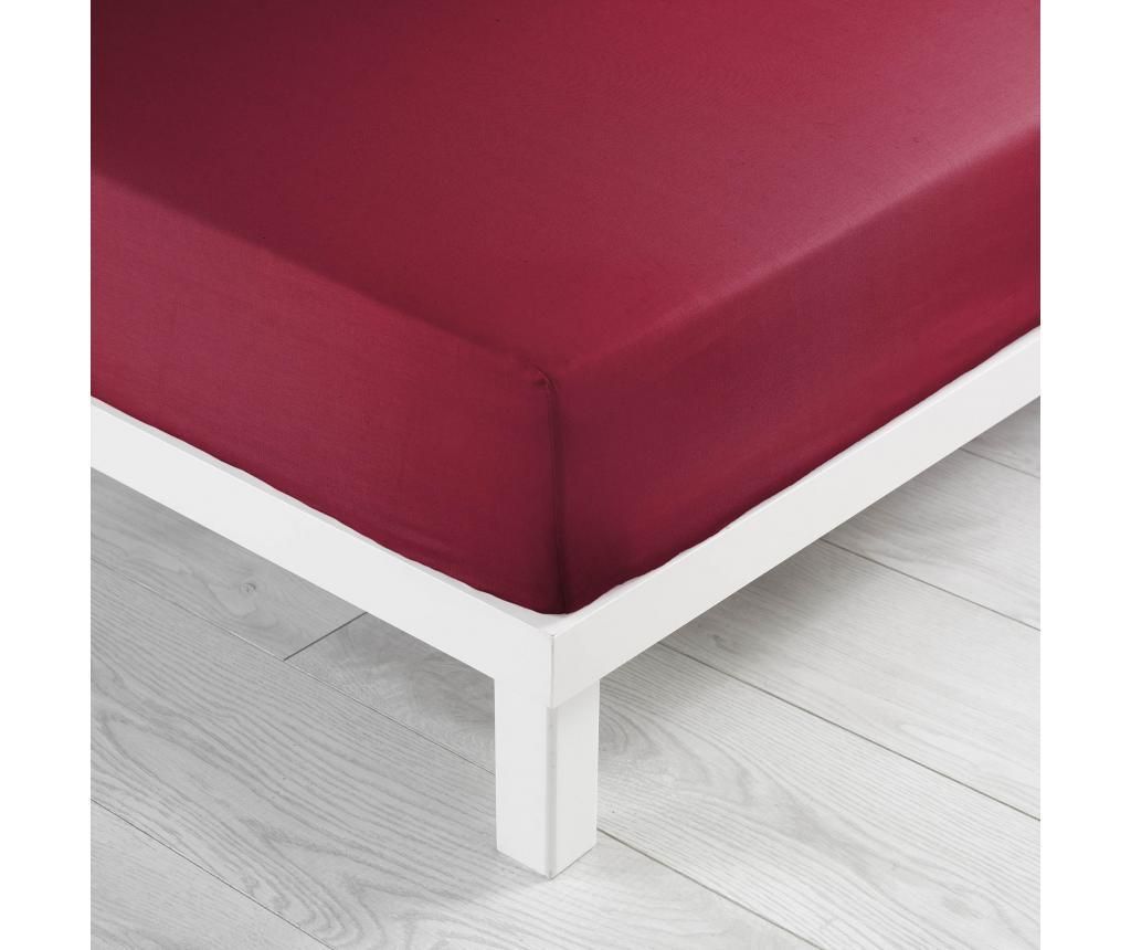 Cearsaf de pat cu elastic 160x200 cm - douceur d'intérieur, Portocaliu