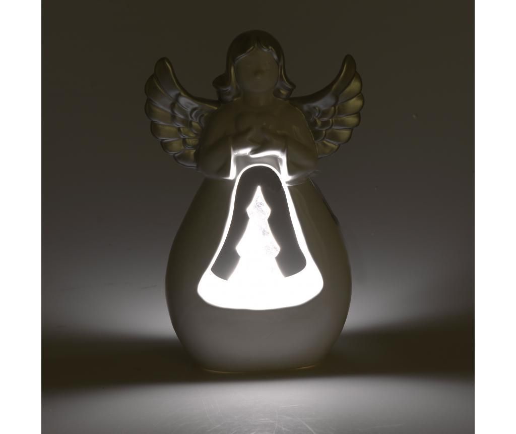 Decoratiune luminoasa Angel – inart, Alb,Gri & Argintiu inart