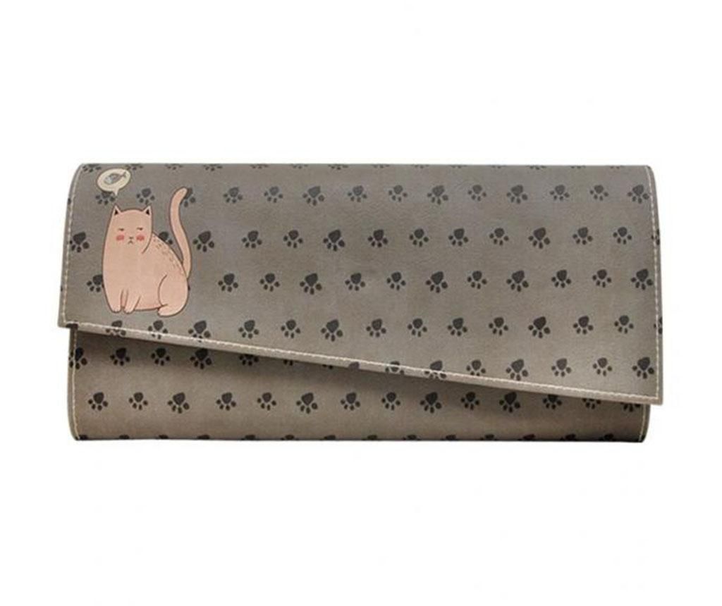 Geanta clutch I am a Cat Person