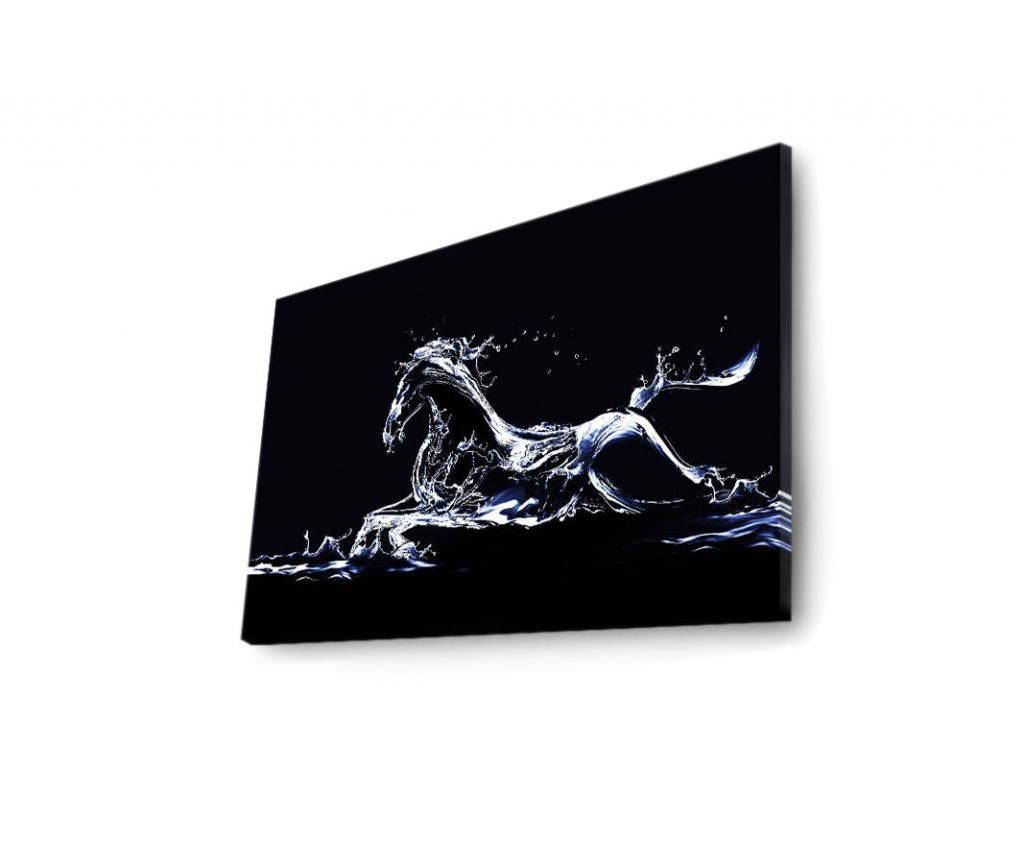 Tablou cu LED Shining, canvas imprimat, 45×70 cm – Shining, Multicolor Shining imagine 2022