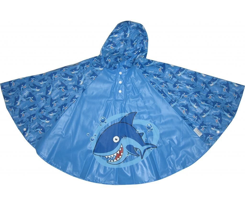 Poncho copii Shark 3-6 ani