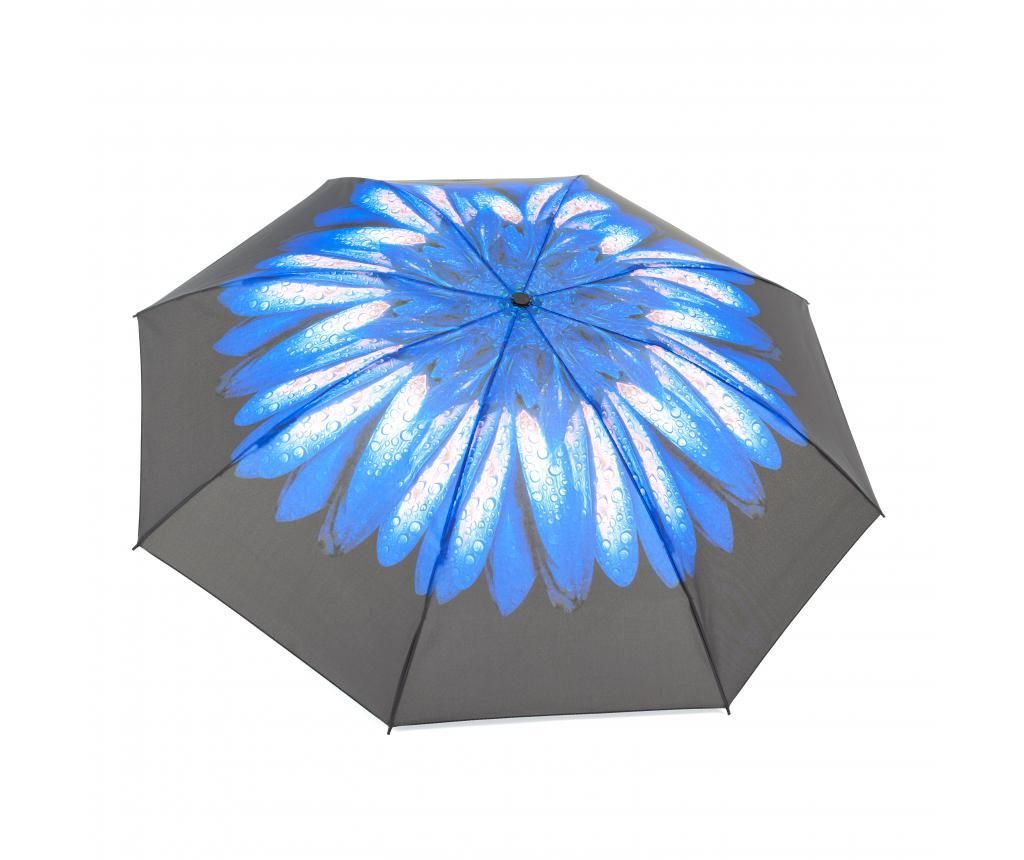 Umbrela Reverse Daisy Blue