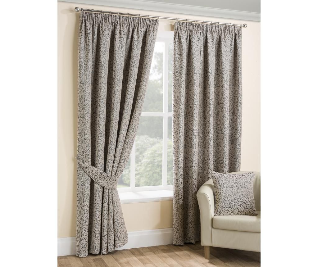 Set 2 draperii Balmoral Grey 168x183 cm