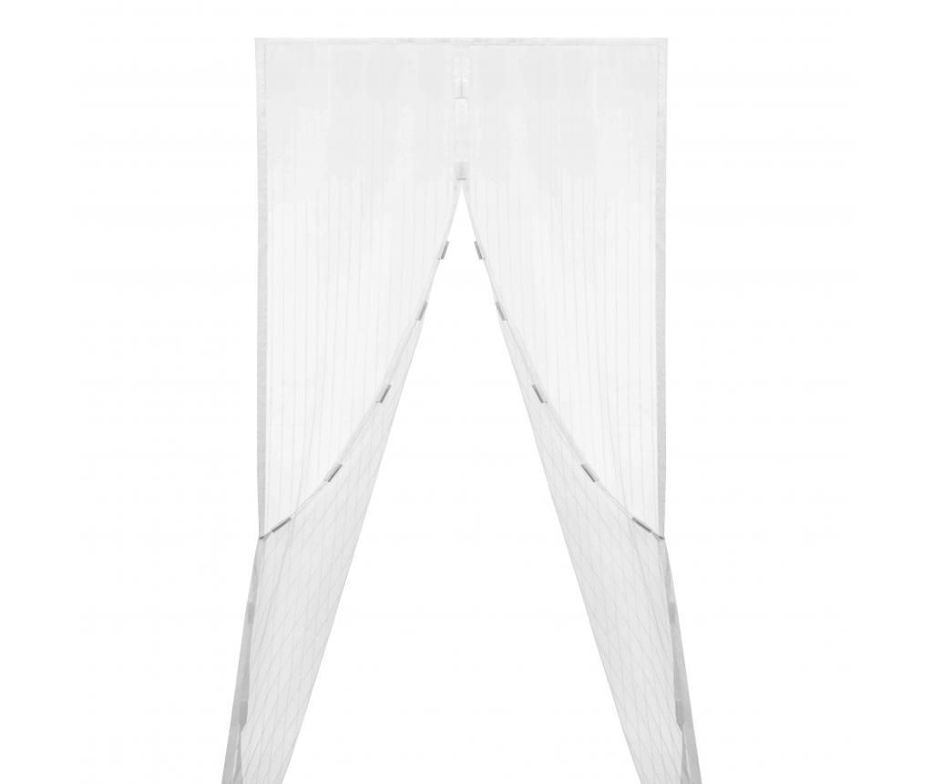 Perdea magnetica White 49.5×209 cm – InnovaGoods, Alb