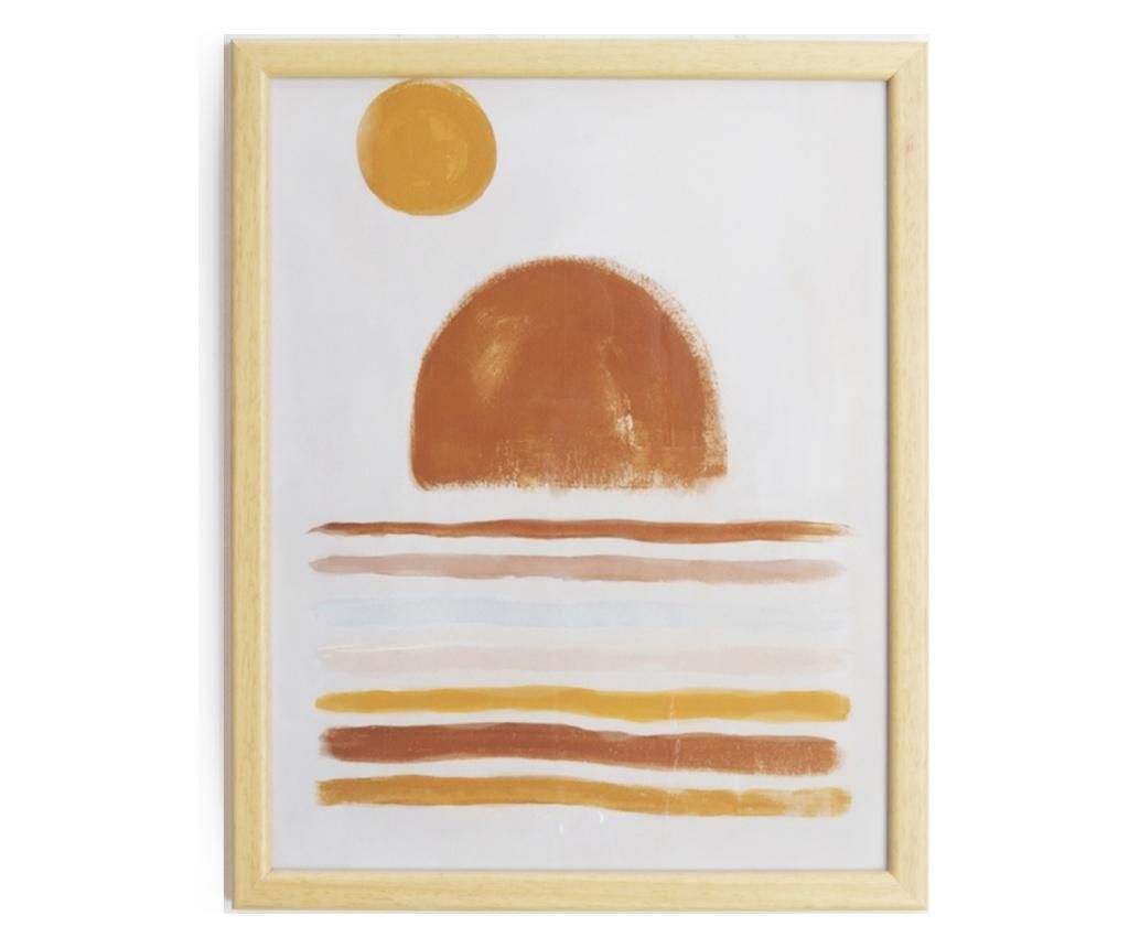 Tablou Belssia, Sun, material imprimat, 24×30 cm – Belssia, Multicolor Belssia imagine 2022