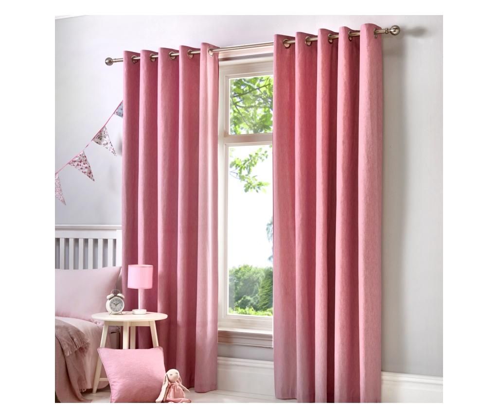 Set 2 draperii Sorbonne Pink 168x229 cm