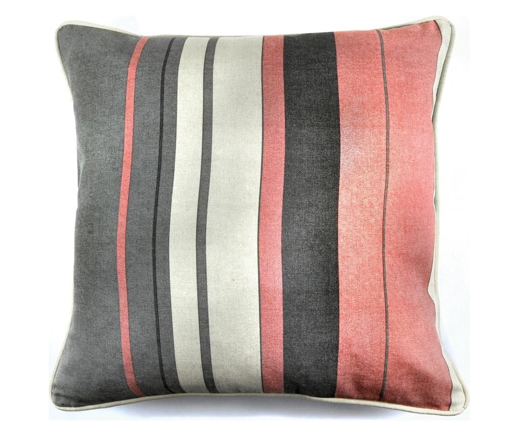 Fata de perna Whitworth Stripe Pink 43x43 cm