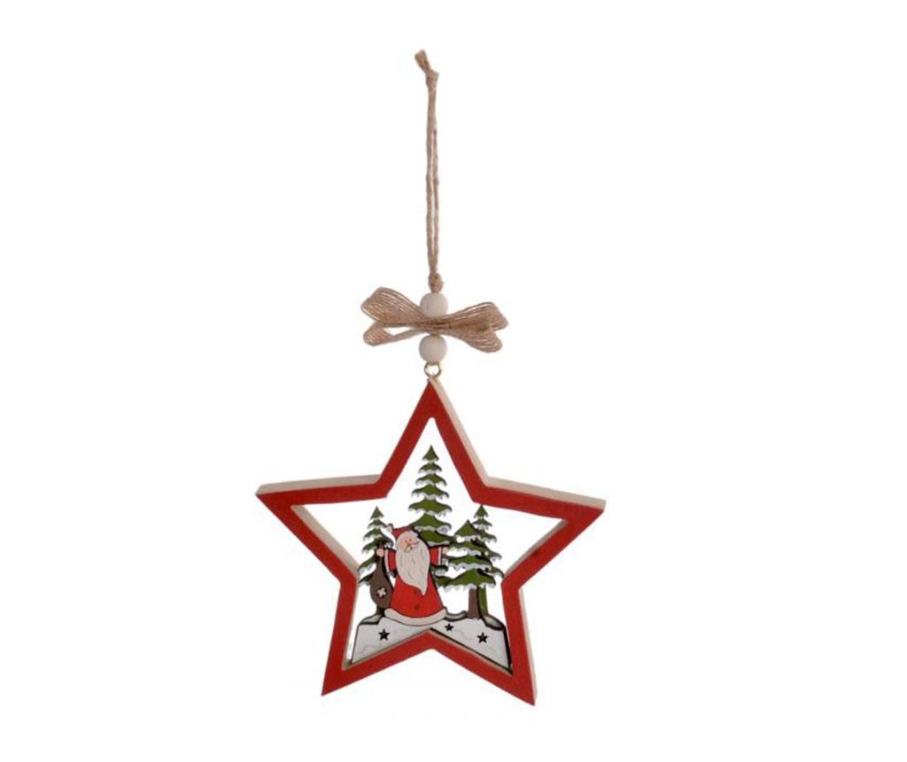 Decoratiune suspendabila Christmas Star Red