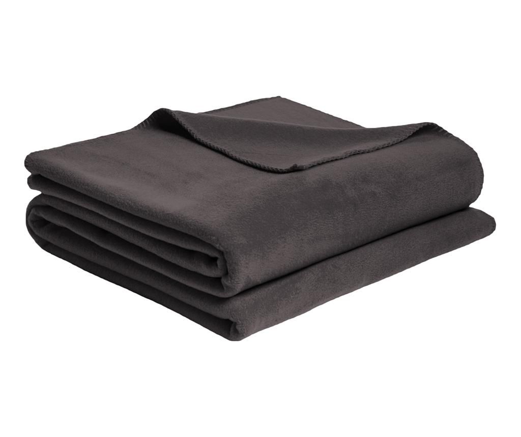 Pled Polar Fleece Grey 130x170 cm