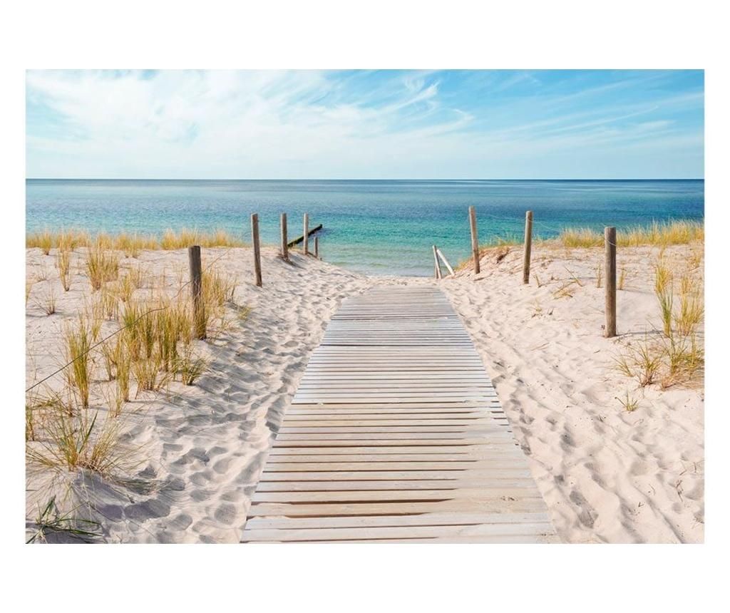 Fototapet Holiday At The Seaside 210×300 cm – Artgeist, Multicolor Artgeist imagine 2022
