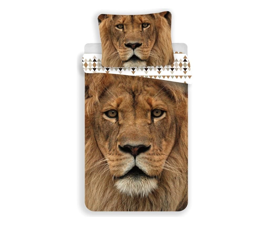 Set de pat Single Ranforce Lion King - Sweet home, Multicolor