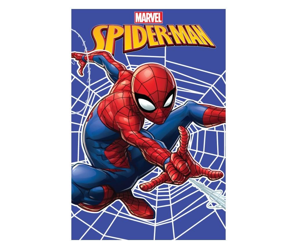 Pled Spiderman, Spiderman, poliester, 100×150 cm – Spiderman, Multicolor Spiderman imagine noua somnexpo.ro