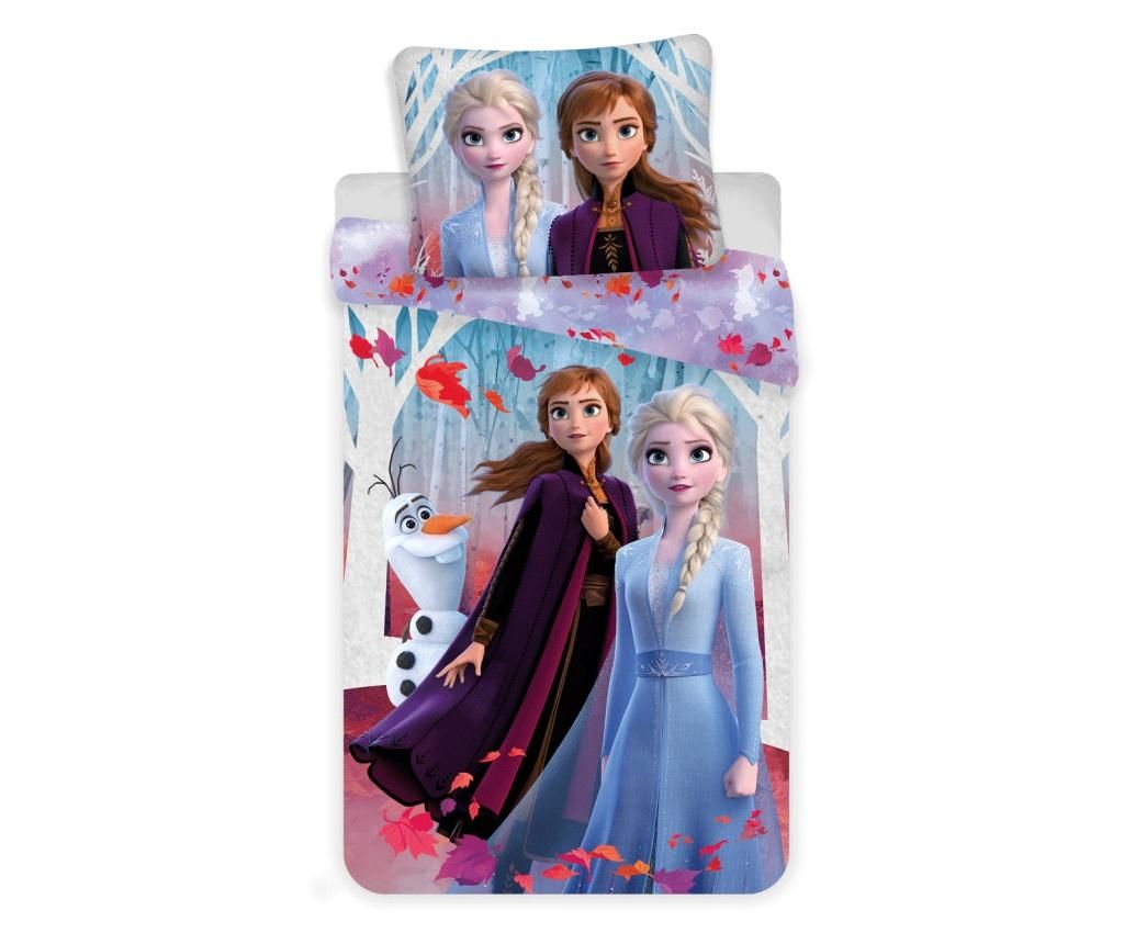Set de pat Single Ranforce Disney Princess Frozen – Disney Princesses, Multicolor Disney Princesses