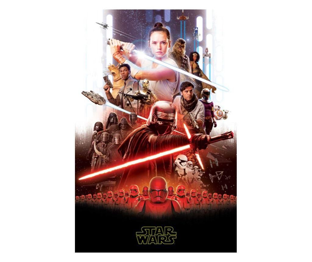 Pled Star Wars By Disney, Star Wars, poliester, 100×150 cm – Star Wars by Disney, Multicolor Star Wars by Disney imagine 2022