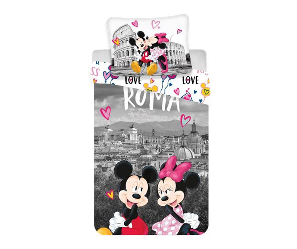 Set de pat Single – Minnie Mouse by Disney Minnie Mouse by Disney imagine 2022