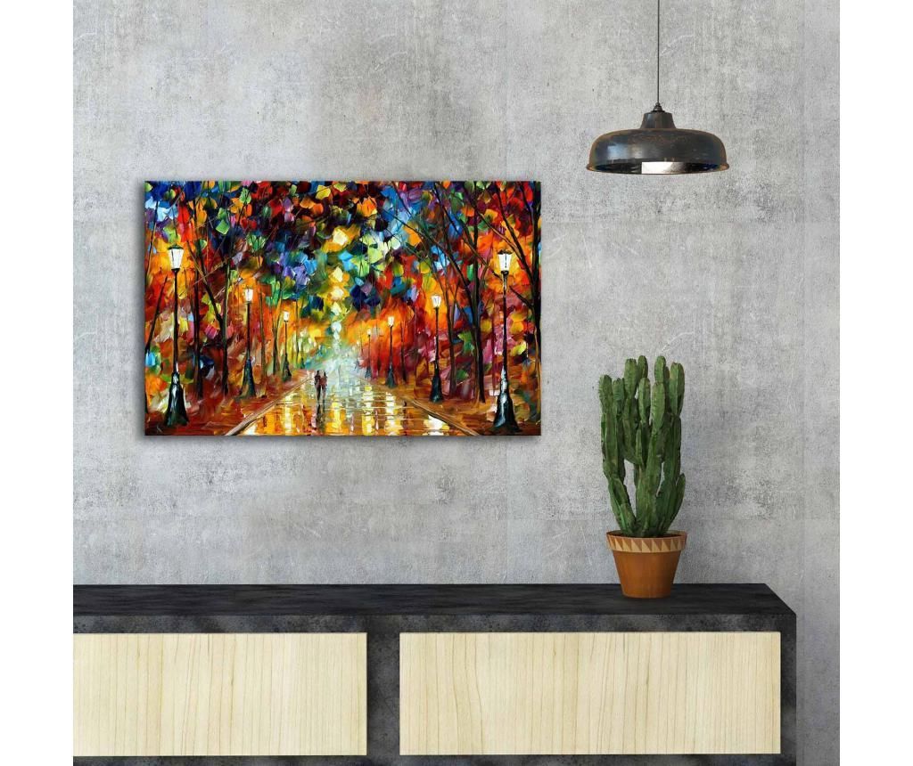 Tablou Canvart, Autumn Lights, canvas, 45×70 cm, multicolor – Canvart, Multicolor Canvart imagine noua modernbrush.ro
