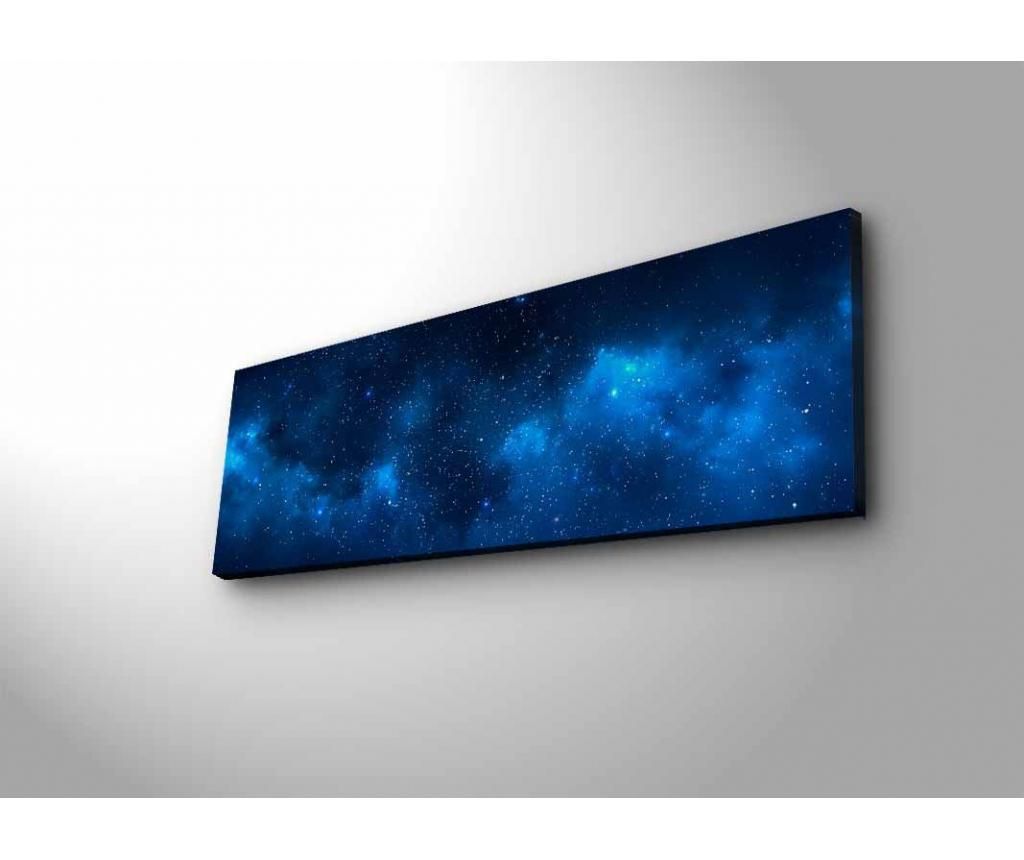 Tablou cu LED 30x90 cm - Ledda, Multicolor