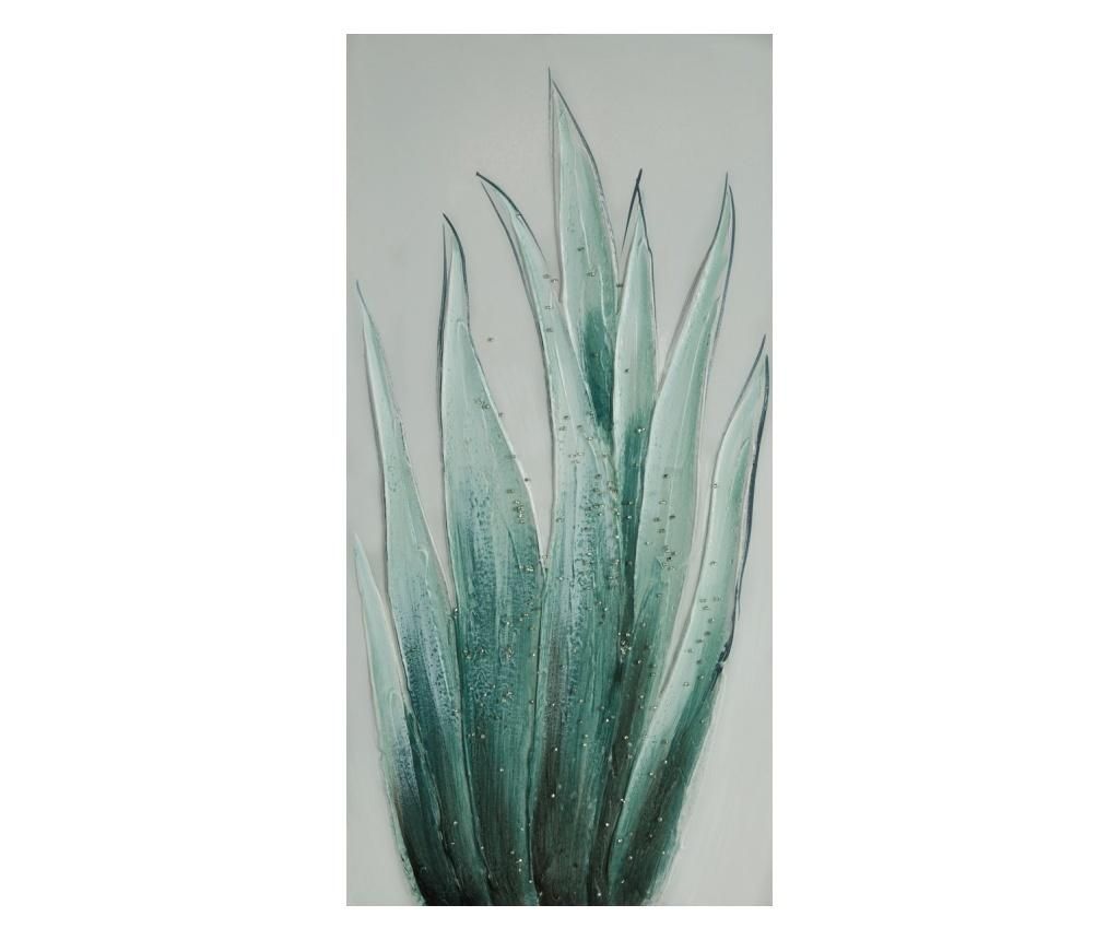 Tablou Aloe Vera 30x60 cm - Eurofirany, Verde