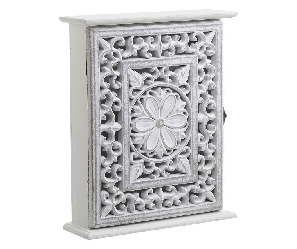 Dulapior pentru chei Antique White & Grey