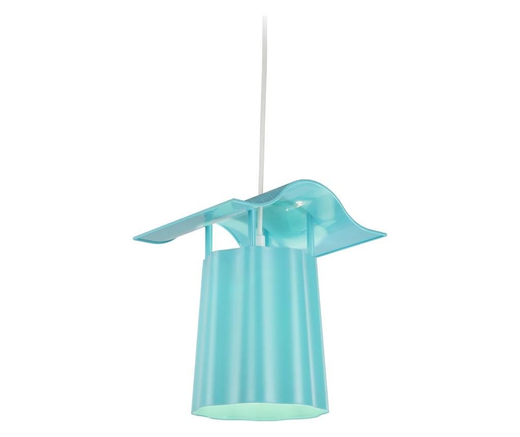 Felinar suspendabil Squid Lighting, Petip Albastru, PVC, 24x22x70 cm – Squid lighting, Albastru Squid lighting imagine 2022