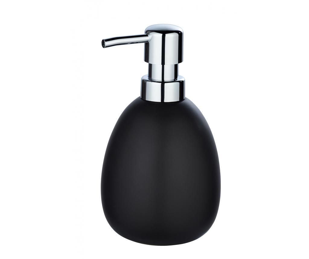 Dispenser pentru sapun lichid Wenko, Polar Black, ceramica, 390 ml – Wenko, Negru vivre.ro imagine 2022