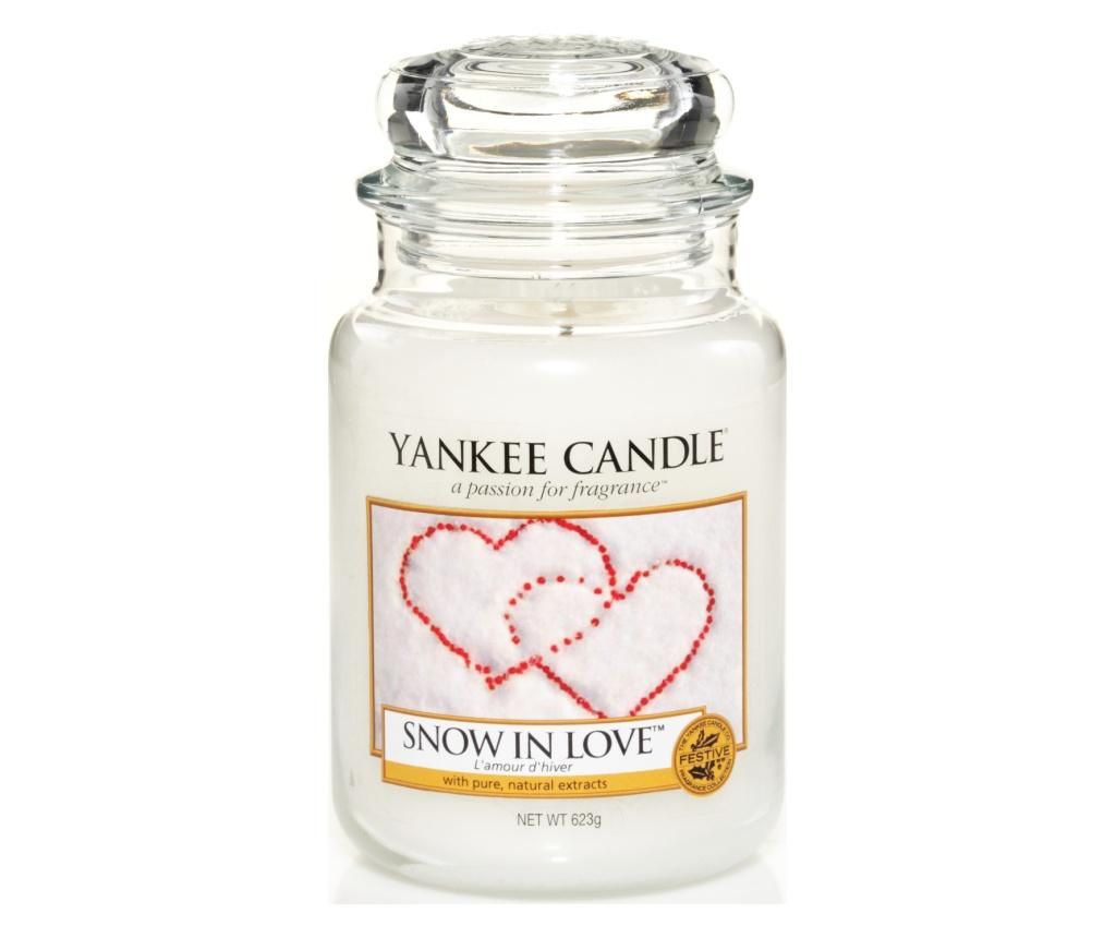 Lumanare parfumata Snow in love - Yankee Candle, Multicolor