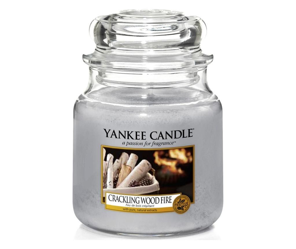 Lumanare parfumata Crackling wood fire - Yankee Candle, Multicolor