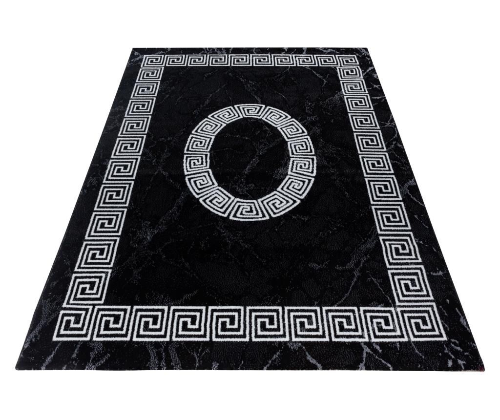 Covor Ayyildiz Carpet, Plus Black, 120×170 cm, polipropilena tratata termic – Ayyildiz Carpet, Negru Ayyildiz Carpet imagine reduceri 2022