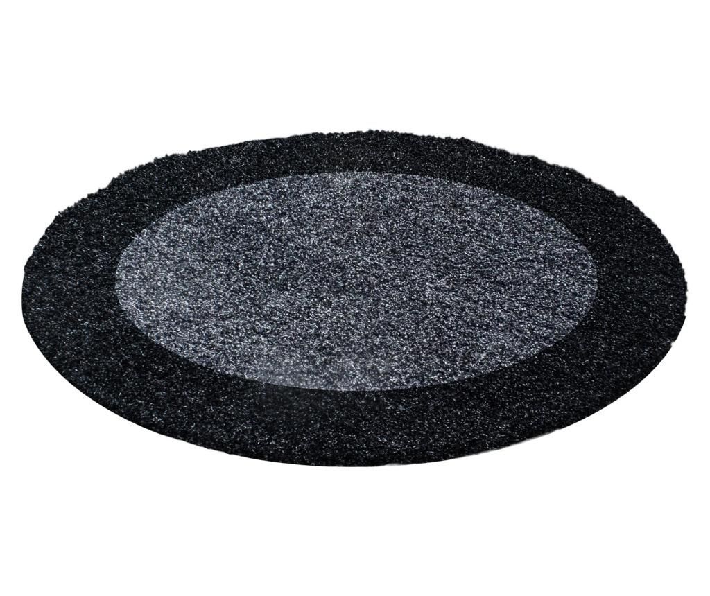 Covor Ayyildiz Carpet, Life Anthrazit, 120x120 cm, polipropilena - Ayyildiz Carpet, Gri & Argintiu