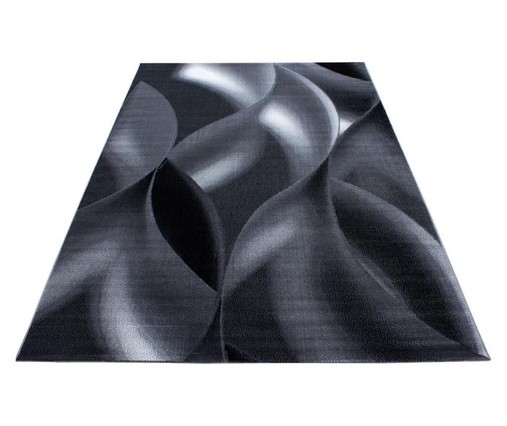 Covor Ayyildiz Carpet, Plus Black, 160x230 cm, polipropilena tratata termic - Ayyildiz Carpet, Negru