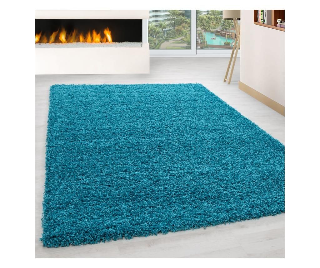 Covor Ayyildiz Carpet, Life Turkis, 120×170 cm, polipropilena – Ayyildiz Carpet, Albastru Ayyildiz Carpet