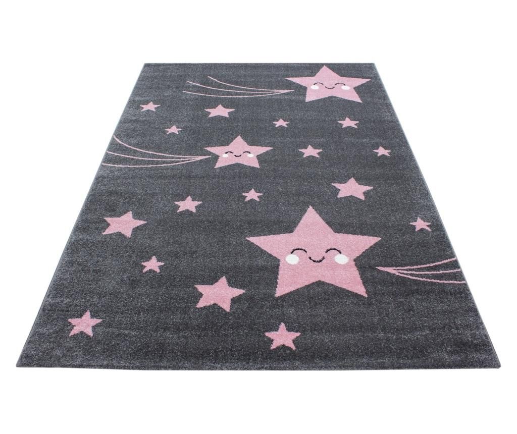 Covor Ayyildiz Carpet, Kids Pink, 160×230 cm, polipropilena frise – Ayyildiz Carpet, Roz Ayyildiz Carpet imagine reduceri 2022