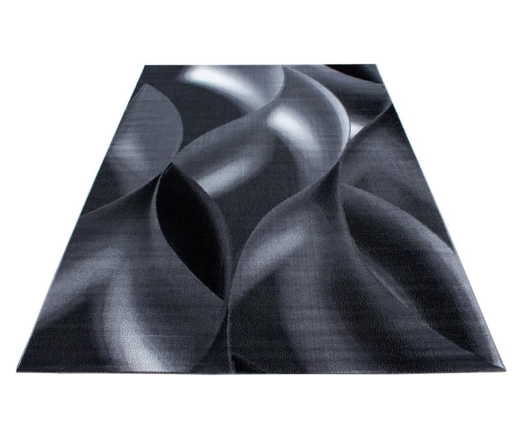 Covor Ayyildiz Carpet, Plus Black, 80×150 cm, polipropilena tratata termic – Ayyildiz Carpet, Negru Ayyildiz Carpet
