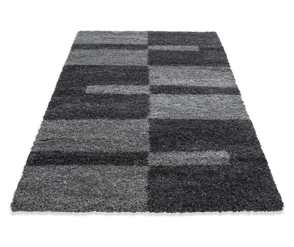 Covor Ayyildiz Carpet, Gala Grey, 100x200 cm - Ayyildiz Carpet, Gri & Argintiu