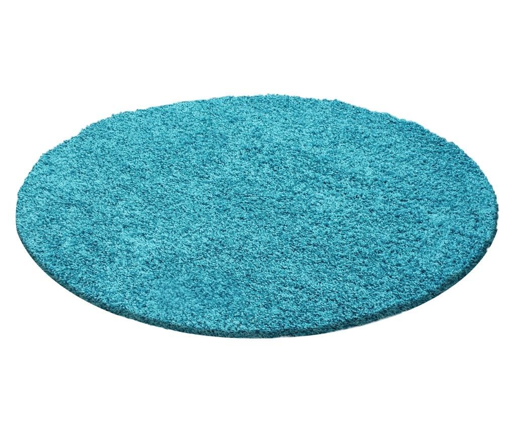 Covor Ayyildiz Carpet, Dream Turkis, 120x120 cm, polipropilena - Ayyildiz Carpet, Albastru