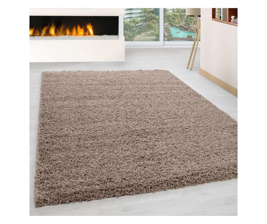 Covor Ayyildiz Carpet, Life Beige, 80×250 cm, polipropilena – Ayyildiz Carpet, Crem Ayyildiz Carpet