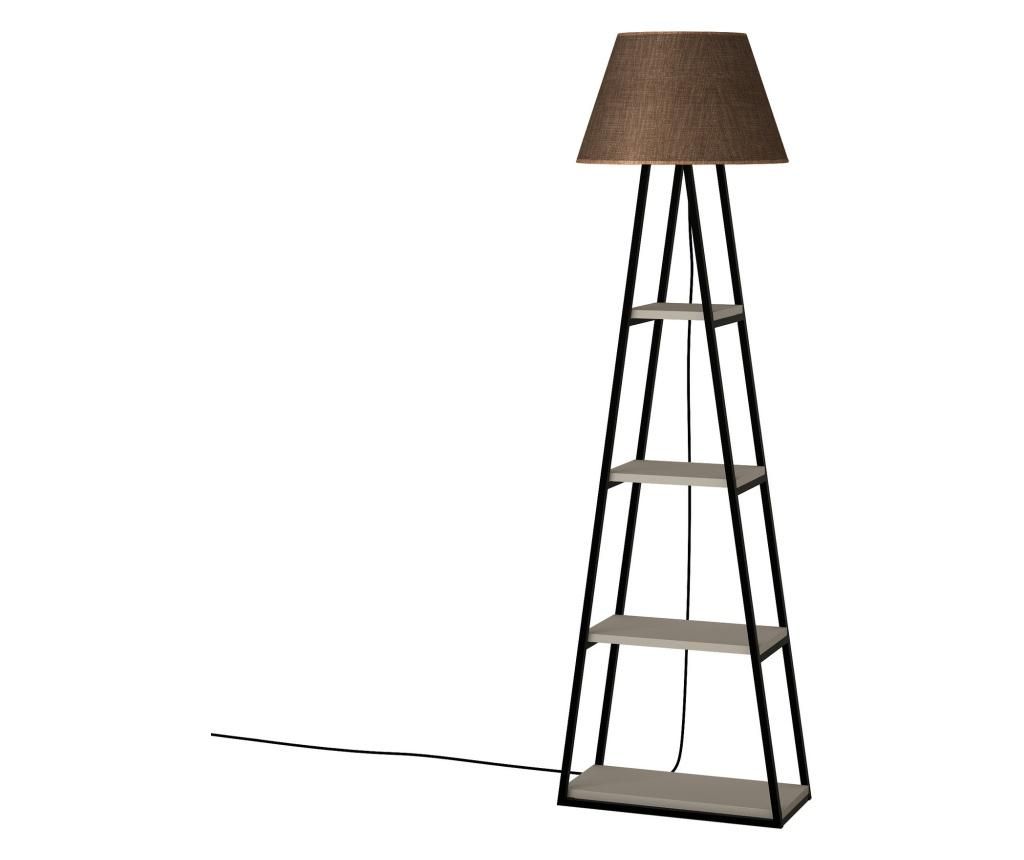 Lampadar Decortie, PAL melaminat, 50x22x165 cm - Decortie, Maro