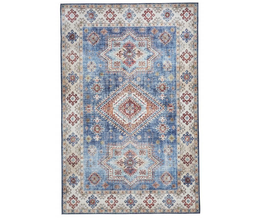 Covor Topaz 60x225 cm - Think Rugs, Albastru