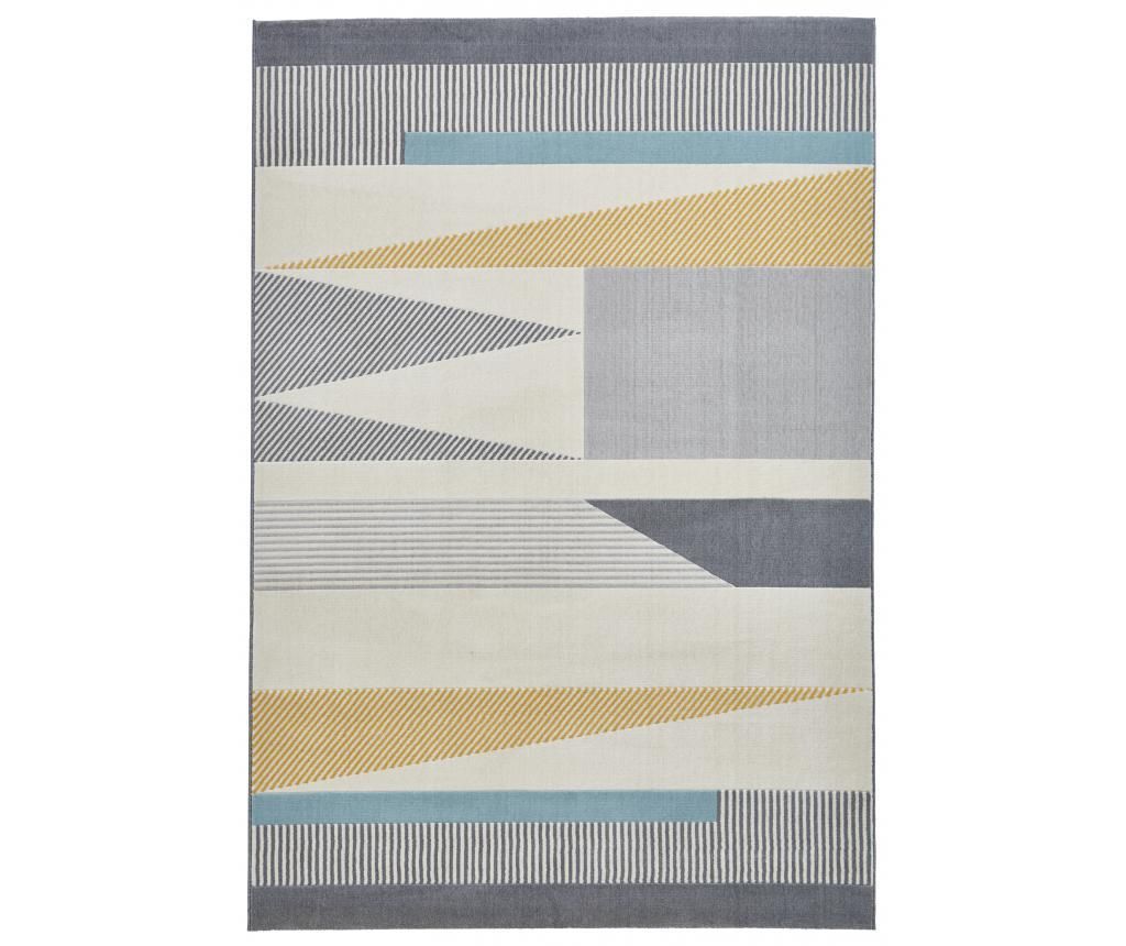 Covor Vancouver 200x290 cm - Think Rugs, Gri & Argintiu