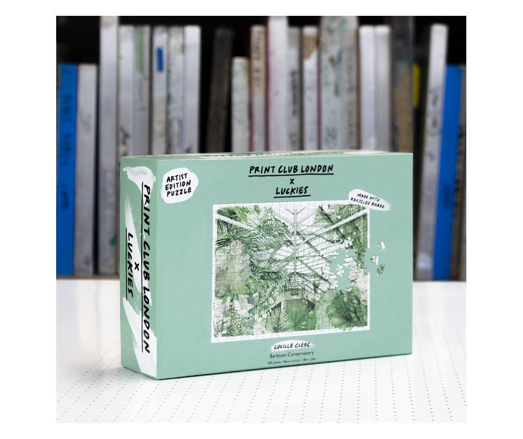 500 piese de puzzle Barbican Conservatory - Luckies, Multicolor