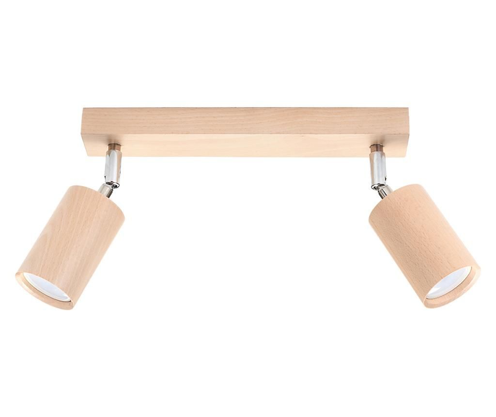 Lustra Ludwik 2 Wood - Nice Lamps, Crem