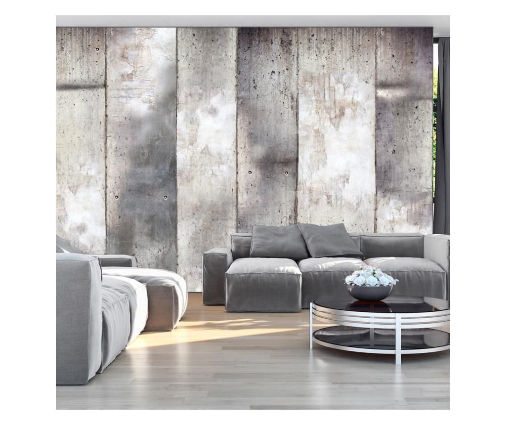 Tapet Gray stripes 280x400 cm - Artgeist, Multicolor